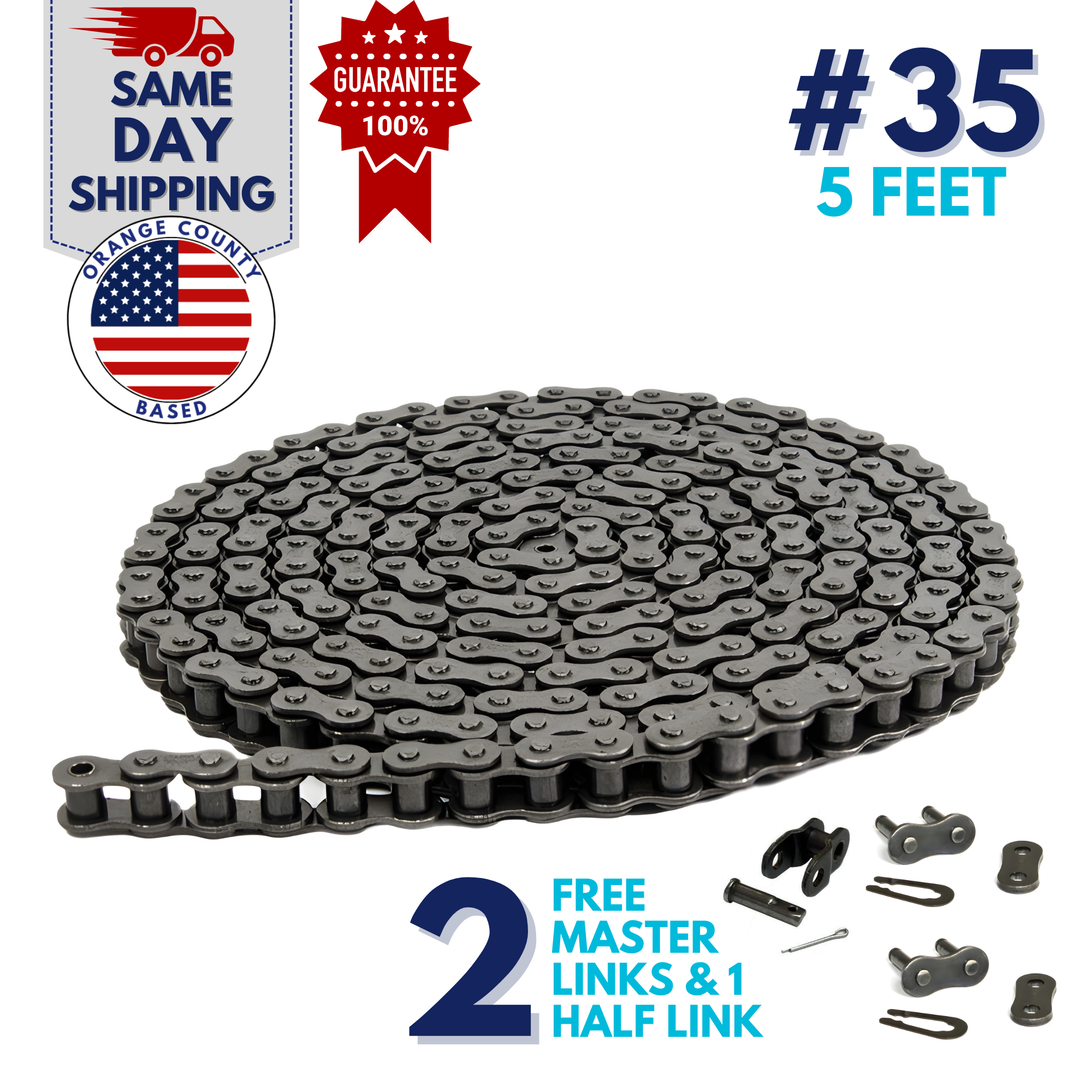 35 Chain Master Link Pcs #, Bike Chain Link Connector Master